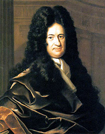 Gottfried Wilhelm von Leibniz (von Chr. B. Francke)